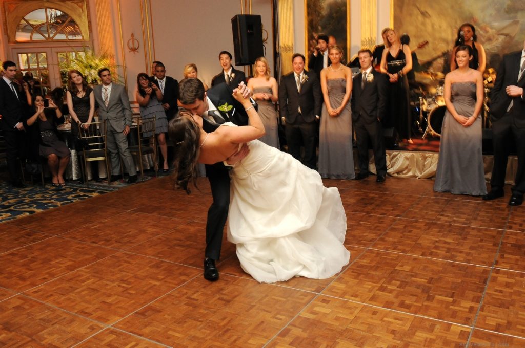 Dip at the end of First Dance by: Kira Yustak