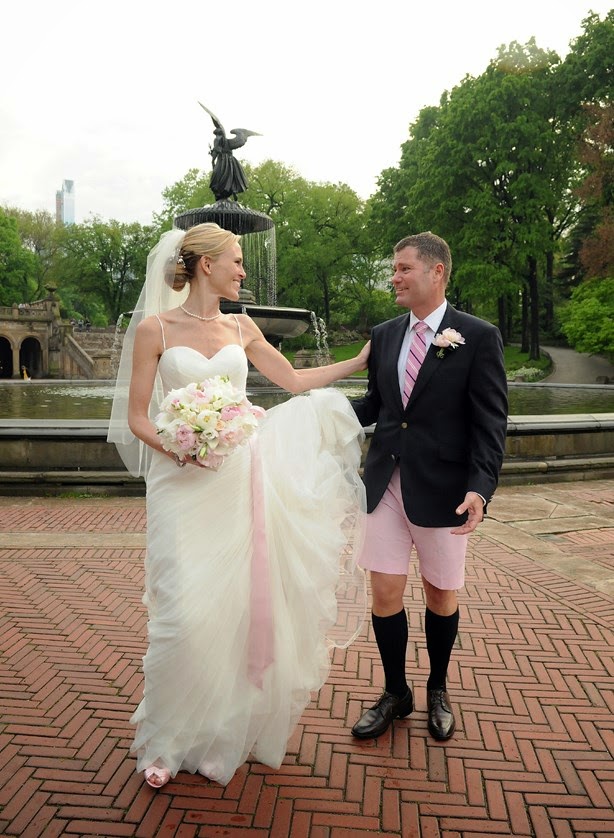 Faith and Stephen in front of Bethesda Fountain by: Kira Yustak