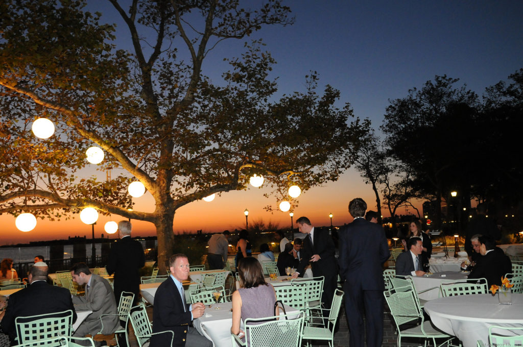 Cocktail Hour Sunset Battery Park by: Kira Yustak