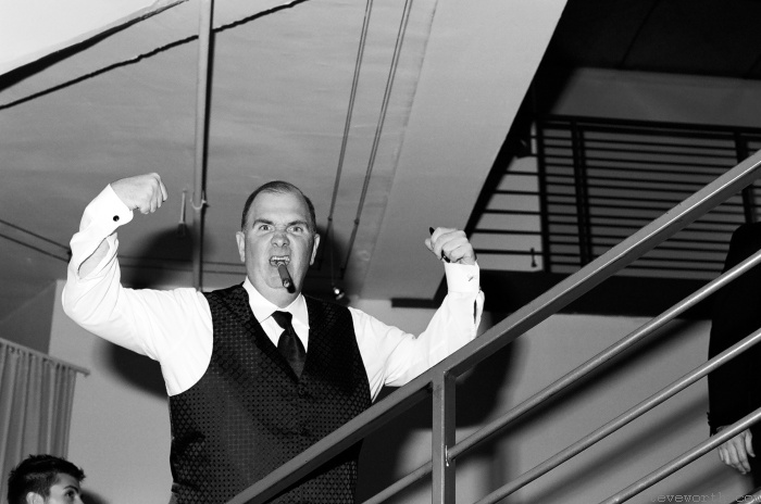 Hamming it up for the camera – Tribeca Rooftop by: Kira Yustak