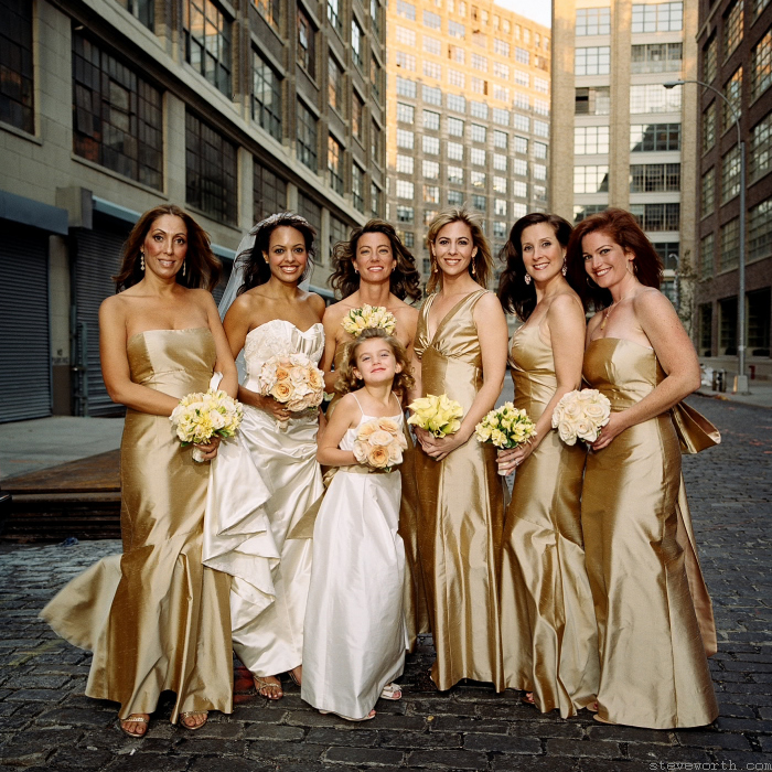 Bridesmaids on Desbrosses St by: Steve Worth Photography