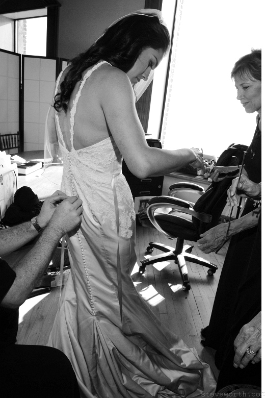 Bride Getting Ready – Second Floor by: Kira Yustak