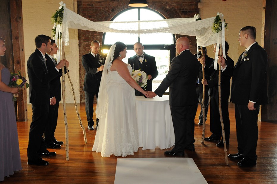 Wedding Ceremony Chuppah by: Kira Yustak