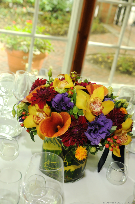 Centerpiece at Boathouse by: Kira Yustak