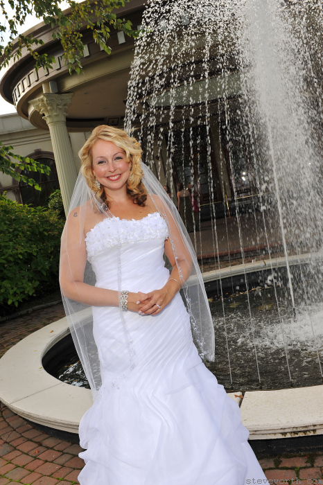 Gillian – Standing by Fountain in Front of VIP by: Steve Worth Photography