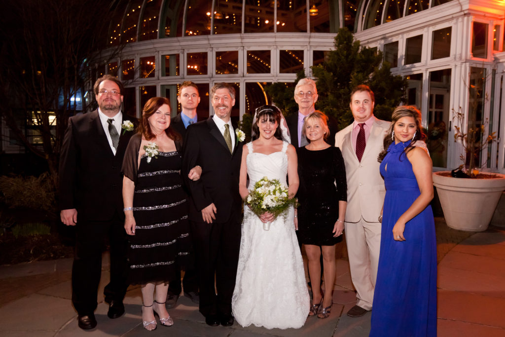 Outside in the beautiful gardens by: Robert London Photography