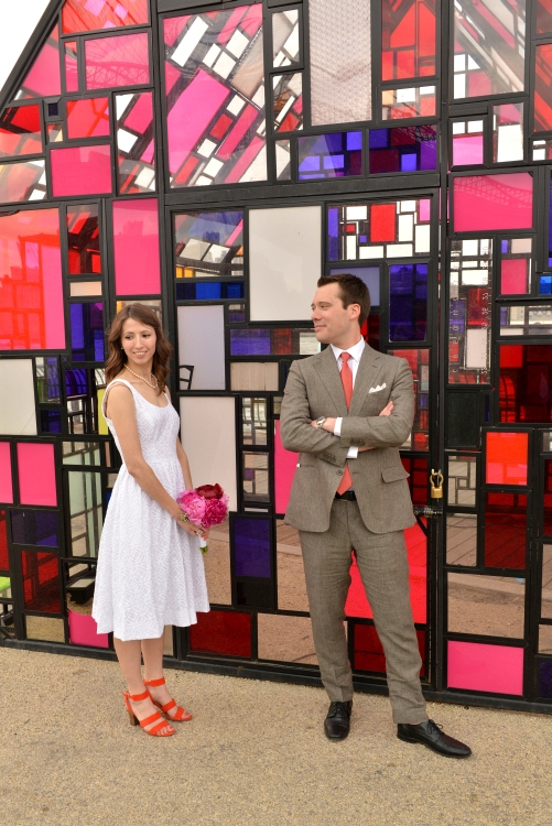Tom Fruin’s Stained Glass House in Brooklyn Bridge Park by: Steve Worth Photography