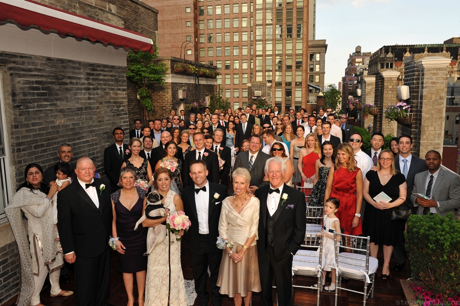 Group photo of all the Guests by: Steve Worth Photography