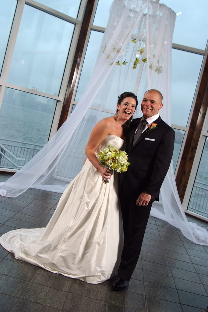 Bride and Groom under the Chuppah by: Steve Worth Photography