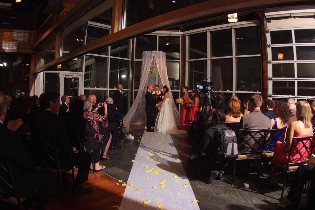 Wide shot Ceremony from Back by: Steve Worth Photography