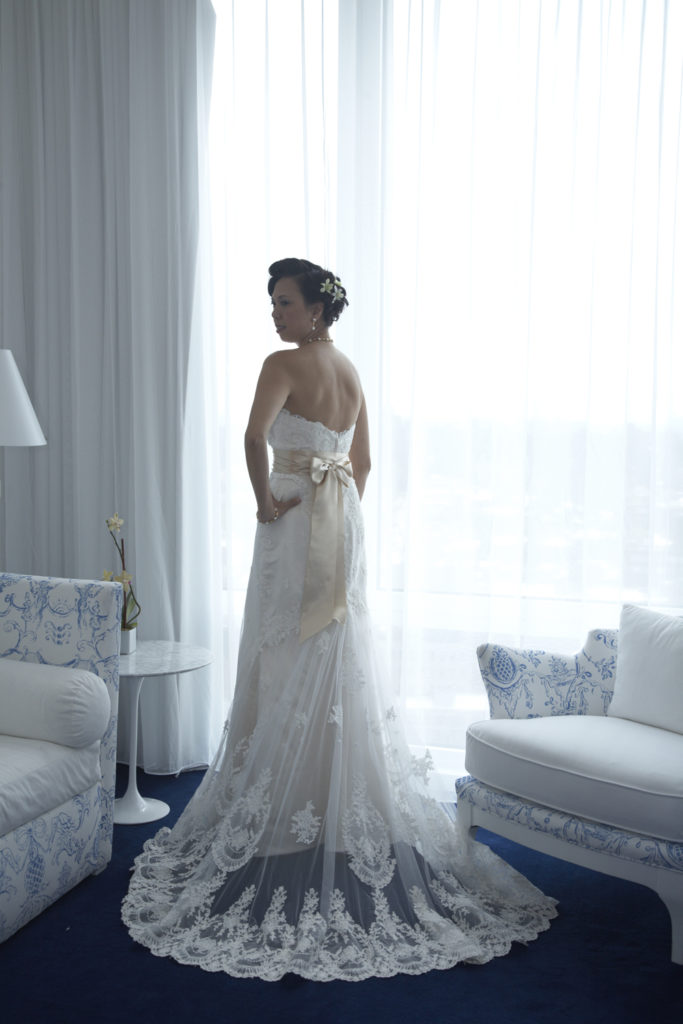 Portrait of bride. by: Windsor Photo NYC