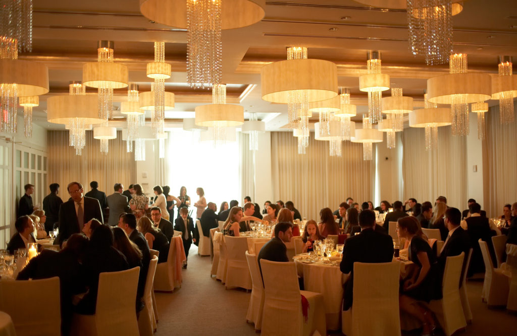Reception guests. by: Windsor Photo NYC