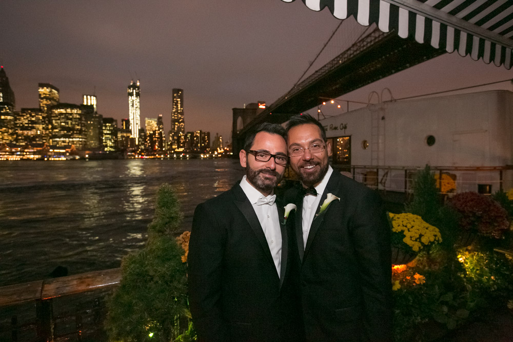 LGBT wedding on the water by: Robert London Photography