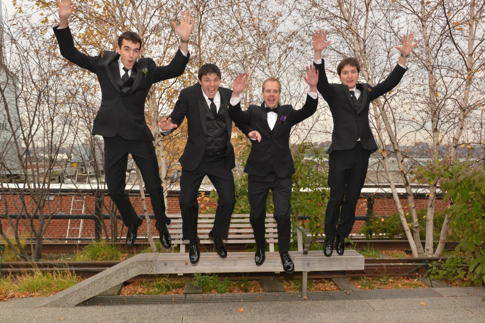 Ivan and the Groomsmen by: Steve Worth Photography