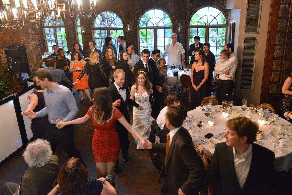 Dancing shot from the Balcony by: Steve Worth Photography