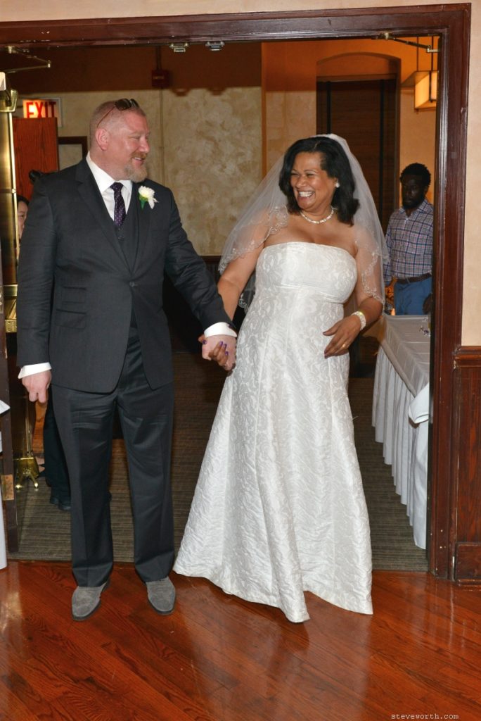 Entering the Reception by: Steve Worth Photography