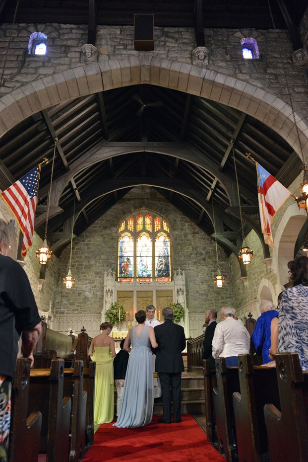 Ceremony in Progress by: Steve Worth Photography