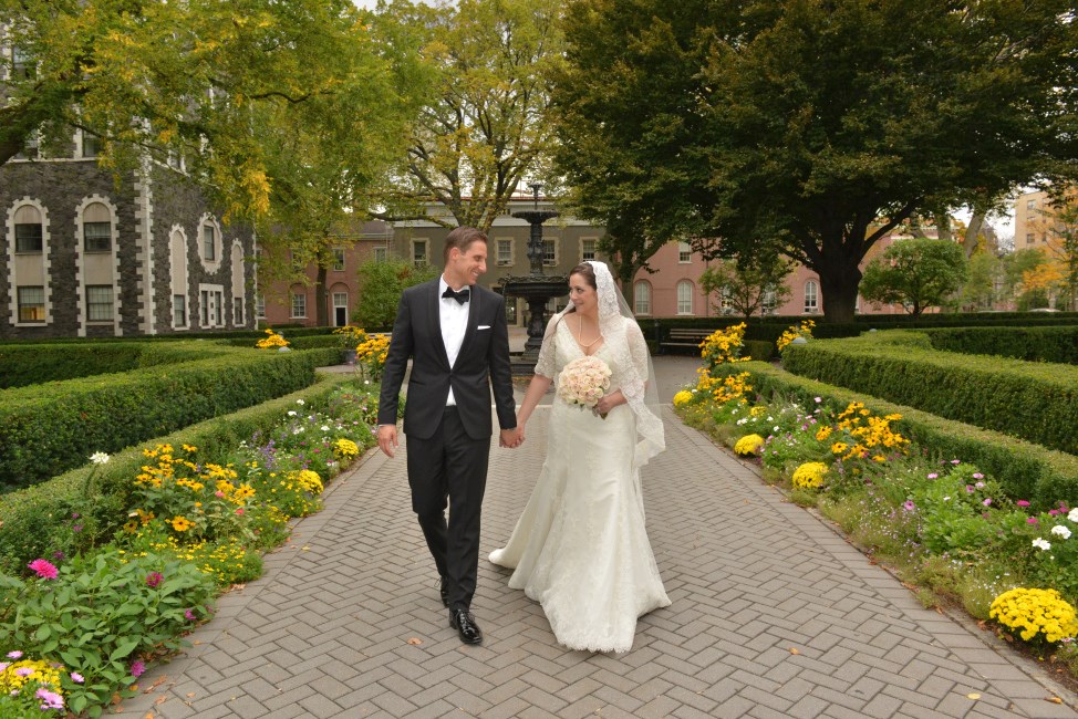 Walking through Campus by: Steve Worth Photography
