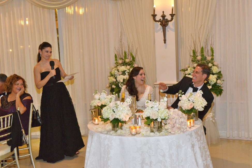 Maid of Honor Toast by: Steve Worth Photography
